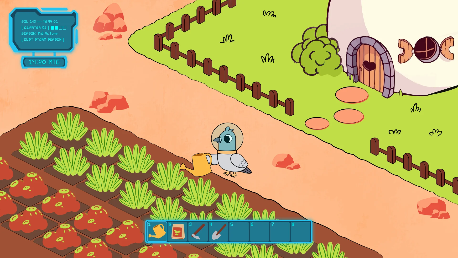 Featherform start screen